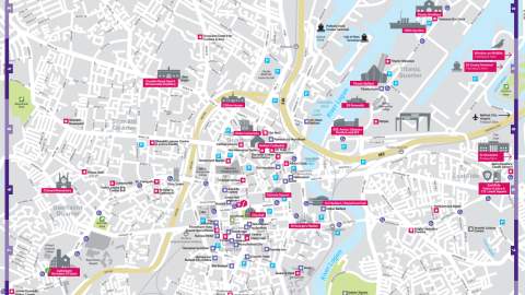 Belfast City Map