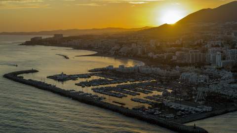 Atardecer en Benalmádena