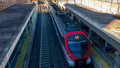 En tren Benalmádena