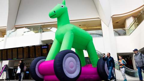 Faster Horse in New Street 2