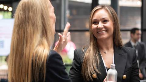 Professional network at a West Midlands Growth Company event