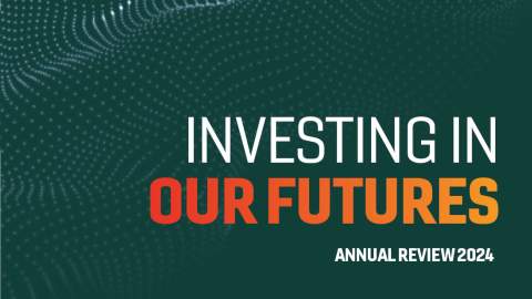 Cover of the annual review document