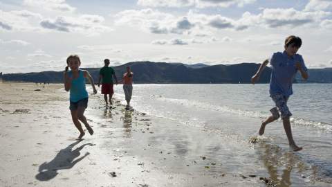Penmaenmawr beach