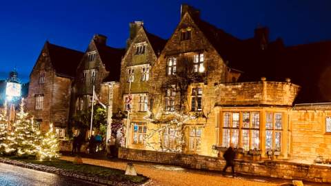 The Lygon Arms Festive Afternoon Tea in The Cotswolds