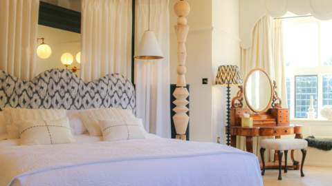 The Kingsland bedroom at Highfield House