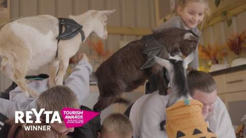 REYTAs 2025: Goat Yoga at Ings Park