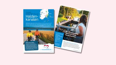 Haldenkanalen sykkelbrosjyre