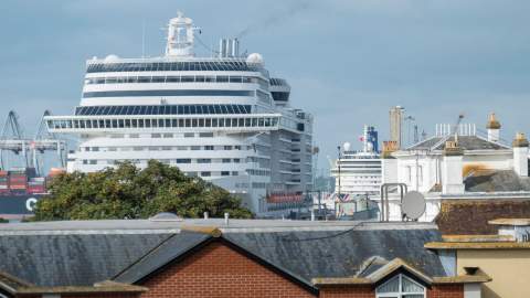 Cruise ship Southampton