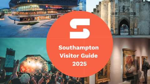 Screenshot of the front cover of the Visitor Guide