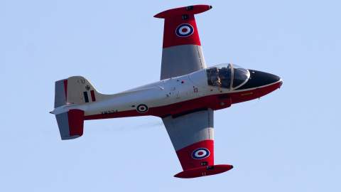 Jet Provost XW324 Southport Air Show