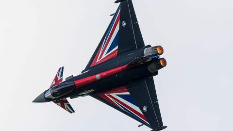 RAF Eurofighter Typhoon UK Southport Air Show