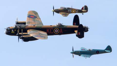 Battle Of Britain Memorial Flight Southport Air Show