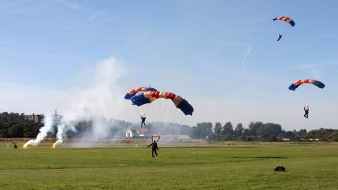 Falcons Parachute Display Team Southport Air Show