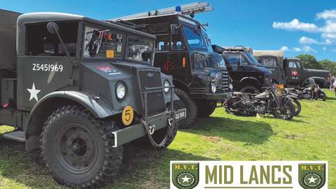 Mid Lancs Military Vehicle Trust Southport Air Show