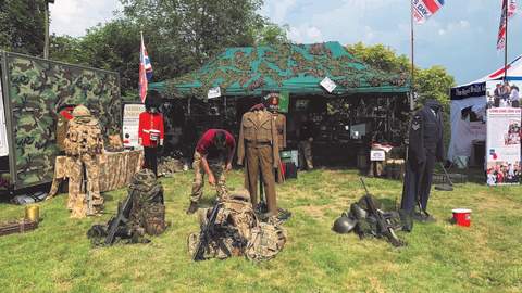 Veterans Living History Museum Southport Air Show