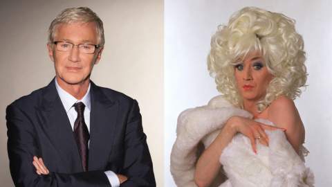 Images of Paul O'Grady and Lily Savage