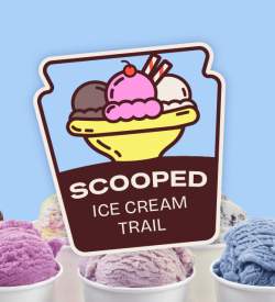 Logo for Scooped Ice Cream Trail