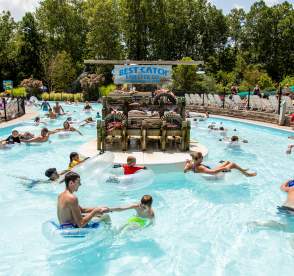 The lazy river at Idlewild & SoakZone is a great summer escape