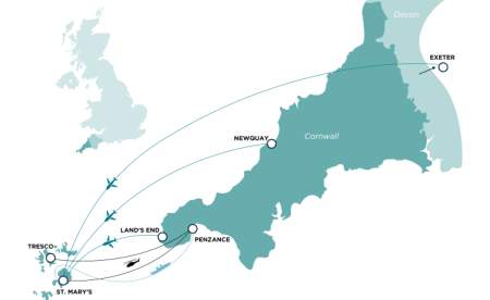Isles of Scilly Intro Map