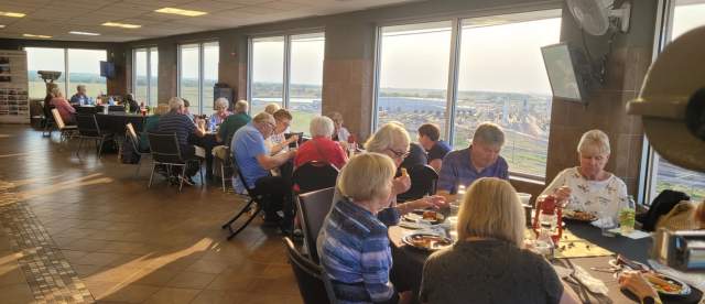 Golden Spike Tower Group Tour Meal