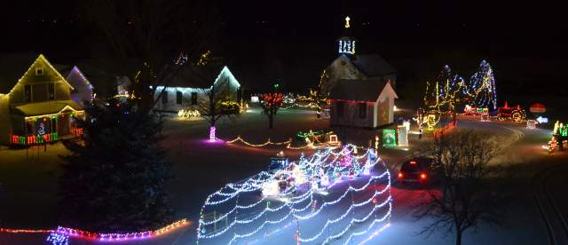Lincoln County Historical Museum Christmas Village