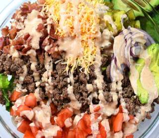 Dave's Fresh Marketplace: Burger Bowl