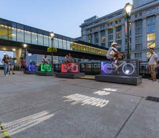 Lumina Lights Up Downtown Providence