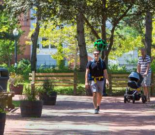 Walking in Rhode Island