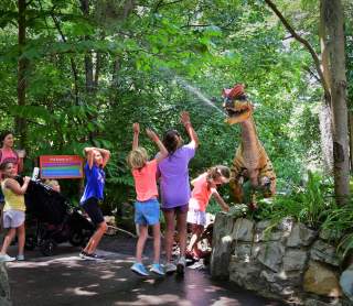 Dinosaur Fun at Roger Williams Park Zoo
