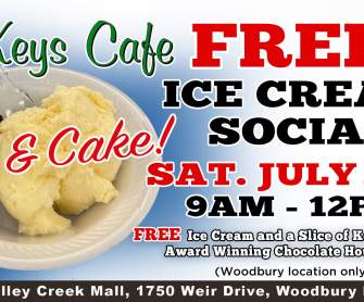 Keys Cafe Free Ice Cream Social