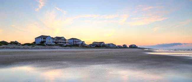 Beach Houses at The Point on Oak Island
