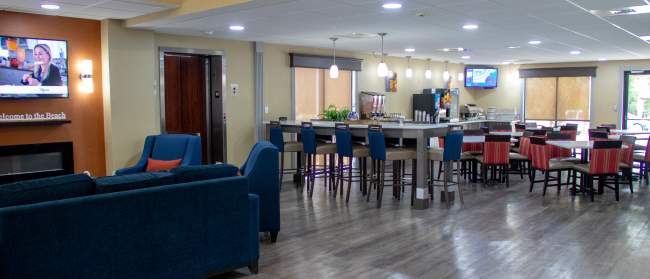 Hotel lobby in Shallotte