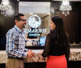 Couple at Elm Hurst Inn