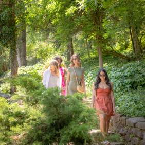 Group of women walking