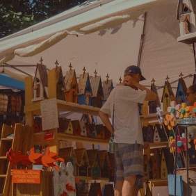 Outdoor market event