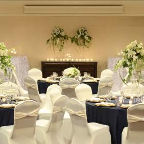 Wedding dressed room Best Western Premier Plaza Tacoma Dome