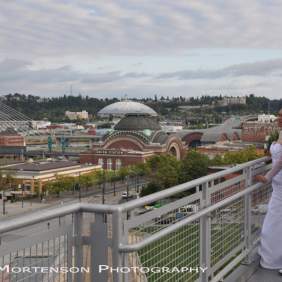 Greater Tacoma Convention Center Wedding Bride and Groom