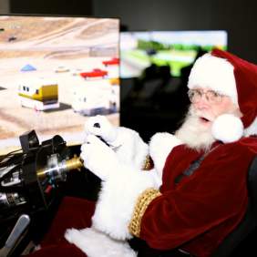 Santa at LeMay - America's Car Museum
