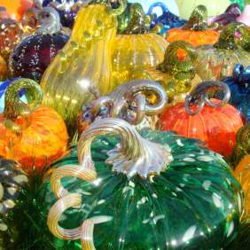 Glass Pumpkins