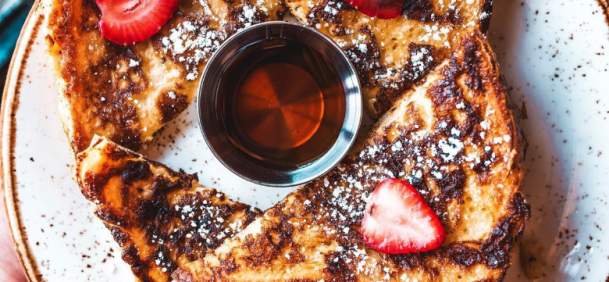 Delicious french toast from J. Wilson's