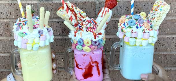 3 Ice Cream Sundaes from La Real Michoacana in Beaumont, TX