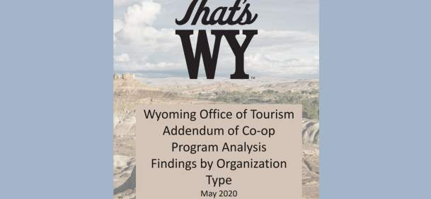 Addendum of Co-Op Program Analysis Findings by Organizational Type
