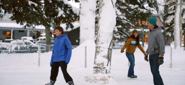 Family Ice Skating
