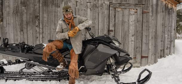 Snowmobiling