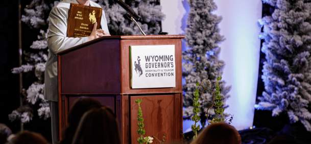 Wyoming Office of Tourism Executive Director Diane Shober Receives Prestigious Big WYO Award