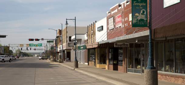 Downtown Torrington Goshen County