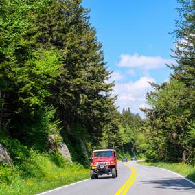 Scenic drive thru the Smokies