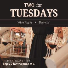 Two For Tuesdays at J. Scott Cellars