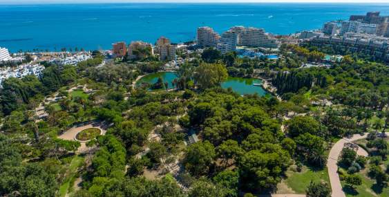 Parques y jardines en Benalmádena