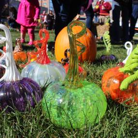 glass pumpkin